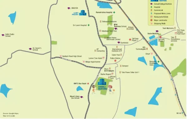 Godrej Nurture Location Map Godrej Nurture Location Map